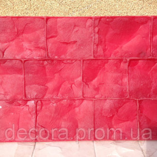 Штампы "Брусчатка" полиуретановые для бетона, топбетон, печатный бетон