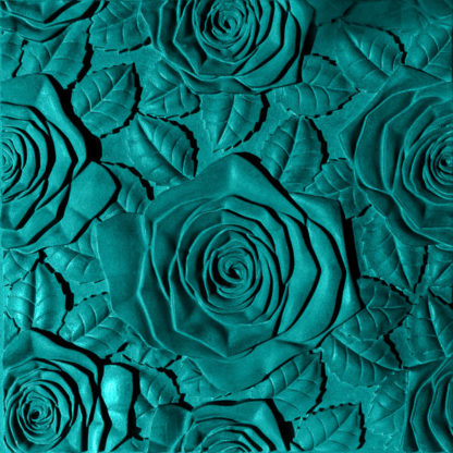Форма для 3D панелей из гипса "Розы" силиконовая